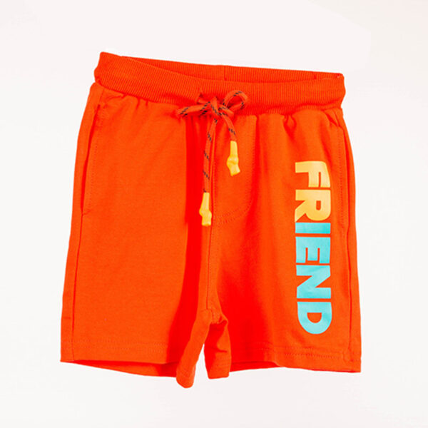 Orange children's shorts - Image 4